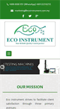Mobile Screenshot of ecoinstrument.com.my